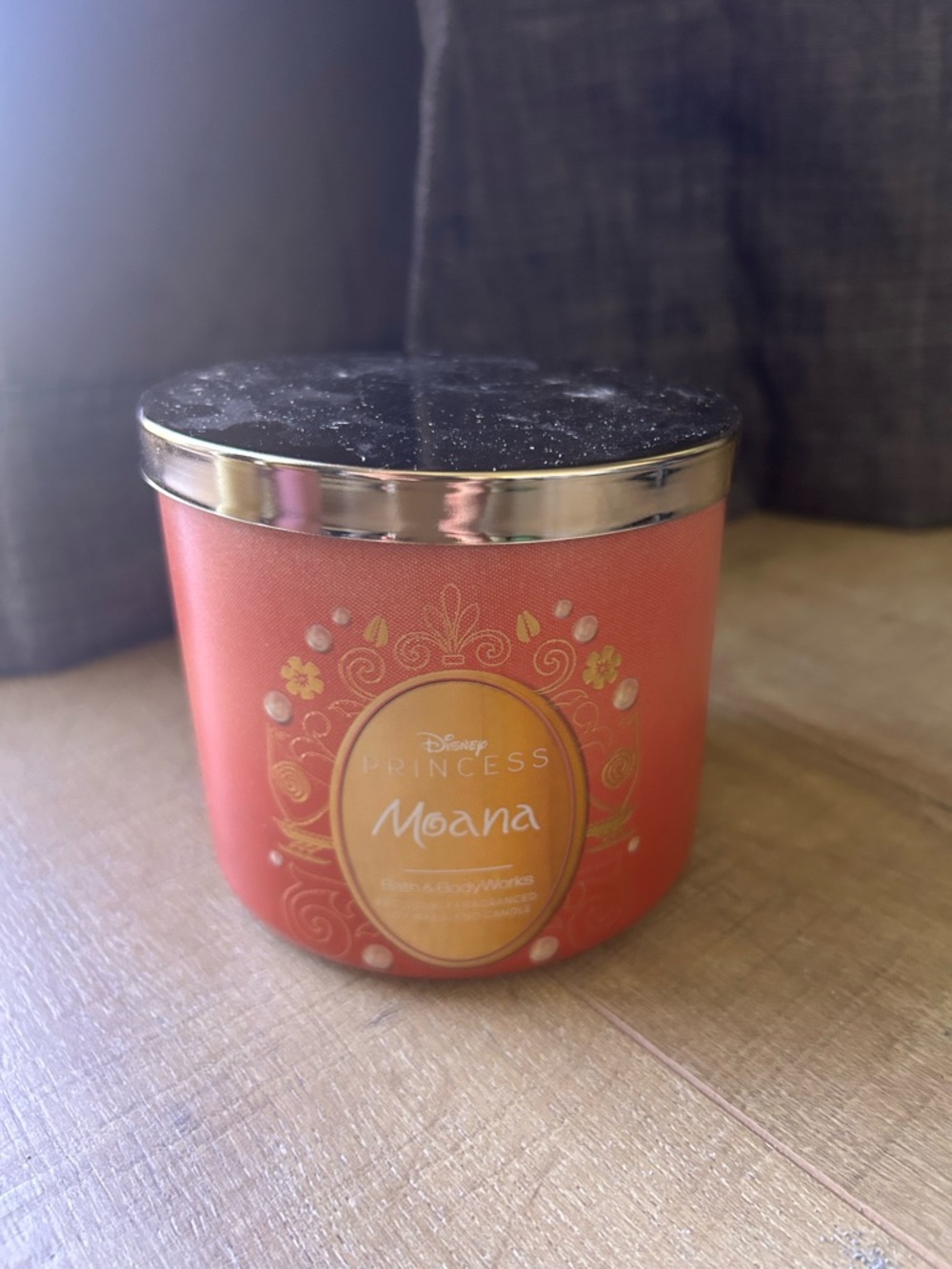 Disney Princess Moana Scented Candle - Coral